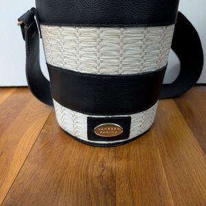 Black and Cream Women's Bag